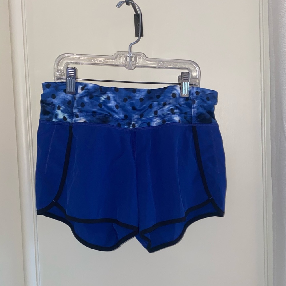 LIMITED EDITION Blue lululemon athletic shorts 4